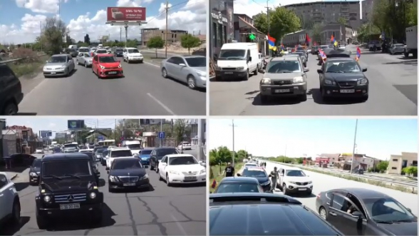 «Դիմադրություն» շարժման ավտոերթերը (տեսանյութ)